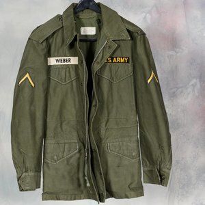 Vintage 1958 Army Military Jacket